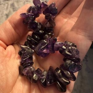 AA certified genuine amethyst bracelet